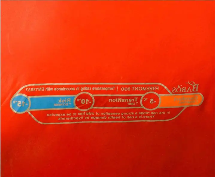 کیسه خواب برند بابوس 1300 گرم مدل FREEMONT 800