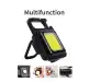 جاکلیدی چندکاره چراغ قوه دارCOB Rechargeable Keychain light