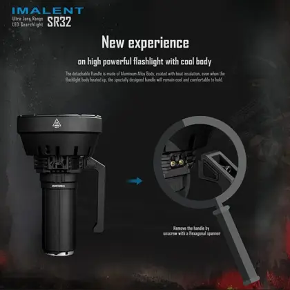 چراغ قوه IMALENT (ایمالنت) مدل SR32