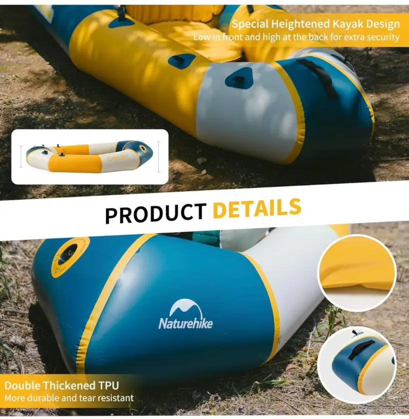 قایق دو نفره نیچرهایک (Naturehike) مدل CNK2300SS012
