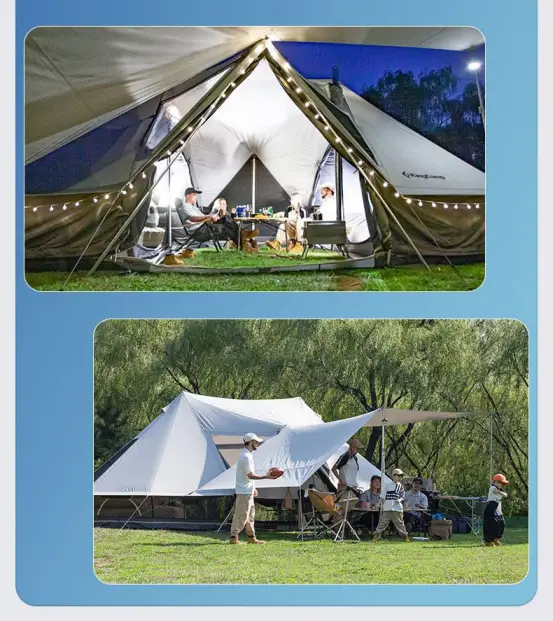 چادر گلمپینگ کینگ کمپ (KingCamp Khan) مدل KT2401_GREY