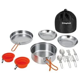 ست قابلمه کینگ کمپ (KingCamp Cookware) مدل KA2209_SILVER
