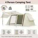 چادر بادی کینگ کمپ (KingCamp Inflatable Tent) مدل KT2316_BEIGE