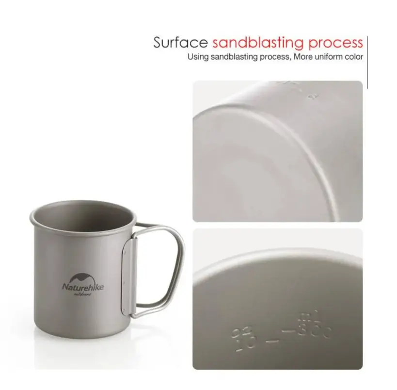 ست ظروف نیچرهایک (naturehike titanium tableware) مدل CNH22CJ044