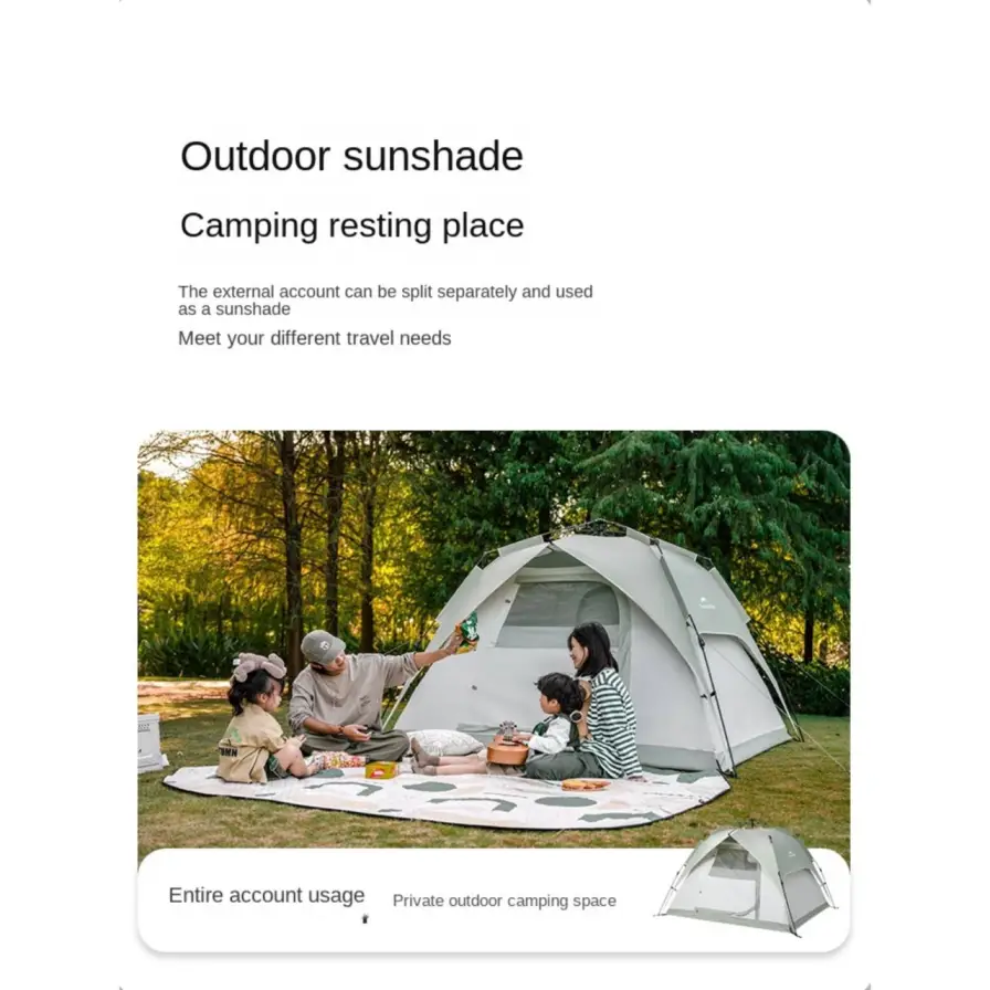 چادر اتوماتیک نیچرهایک مدل ZNK2300ZP036