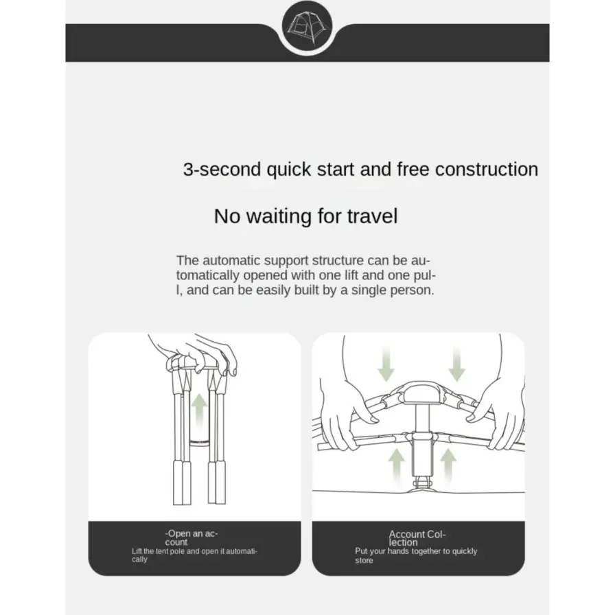 چادر اتوماتیک نیچرهایک مدل ZNK2300ZP036