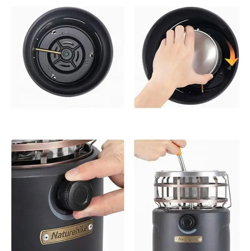 بخاری گازی دو منظوره نیچرهایک مدل NH20RJ008