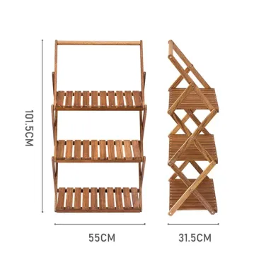قفسه سه‌طبقه تاشو نیچرهایک مدل NH20JJ016