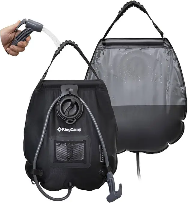 دوش پرتابل خورشیدی 20 لیتری کینگ کمپ مدل KO2402