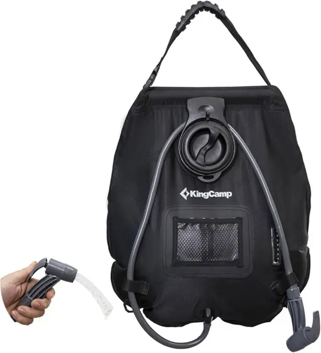 دوش پرتابل خورشیدی 20 لیتری کینگ کمپ مدل KO2402