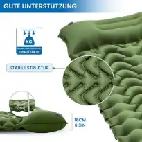 زیرانداز بادی تک نفره کینگ کمپ مدل KM2401