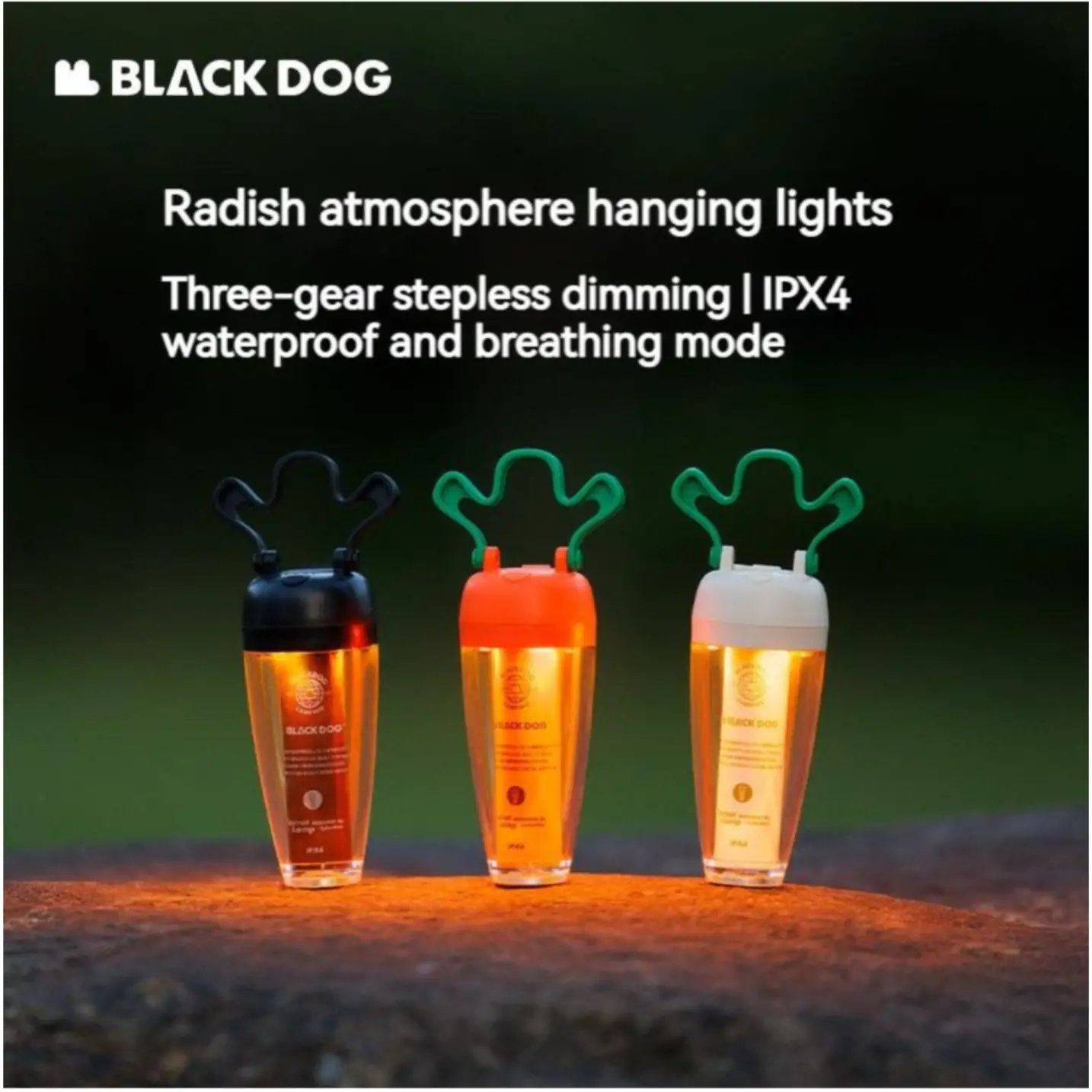 چراغ آویز هویجی بلک داگ مدل CBD2450ZM014