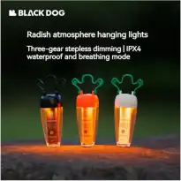 چراغ آویز هویجی بلک داگ مدل CBD2450ZM014