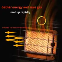 بخاری دوکاره BRS مدل BRS-H23
