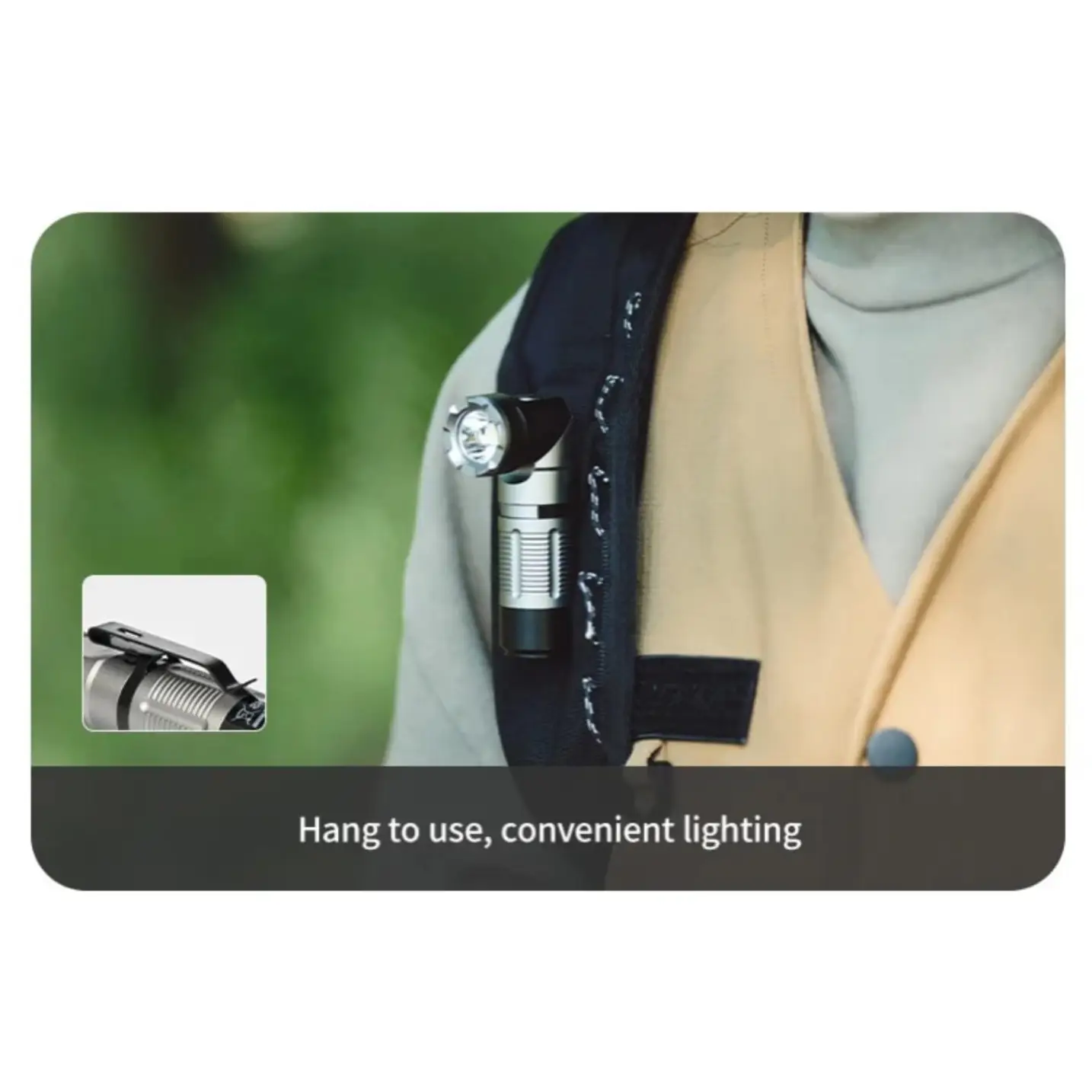 چراغ قوه مینی نیچرهایک مدل CNK2450ZM013