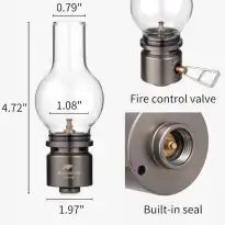 چراغ فانوس گازی نیچرهایک مدل NH21ZM006