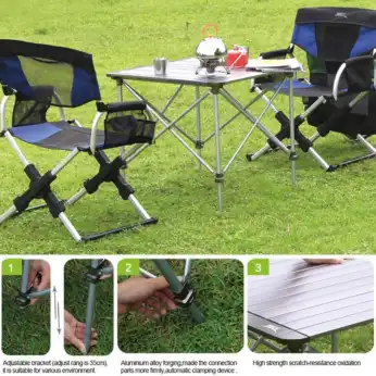 میز الومینیومی تاشو BRS مدل BRS-Z31