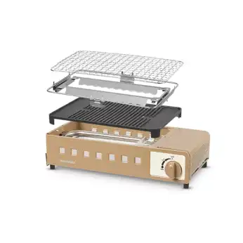 اجاق گاز چندمنظوره نیچرهایک مدل CNH22CJ007 + قابلمه دو بخشی