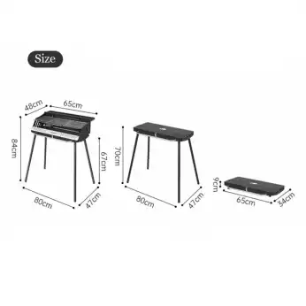 باربیکیو ایستاده تاشو نیچرهایک مدل CNK2300015