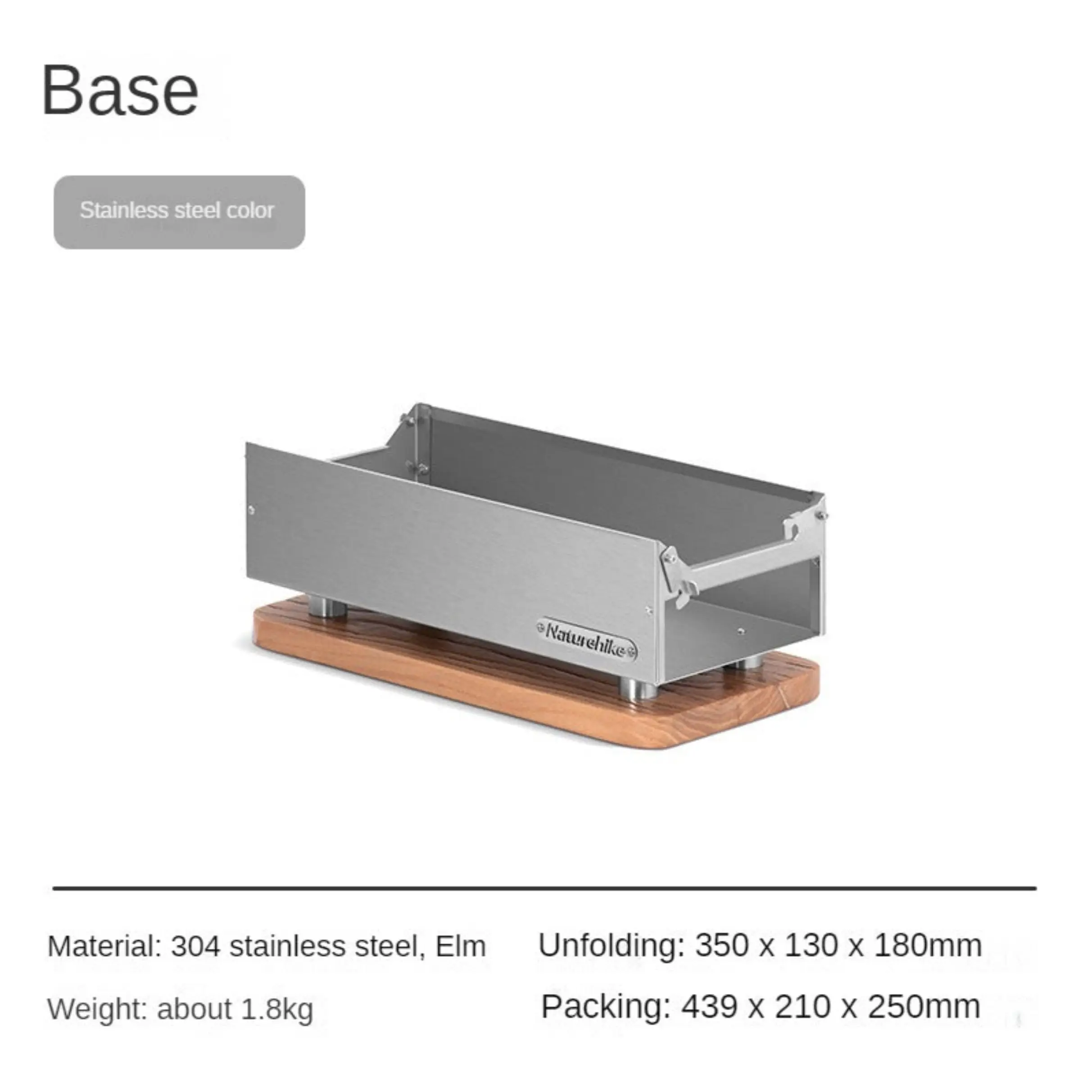 بخاری هیزمی استیل نیچرهایک مدل NH21SK004