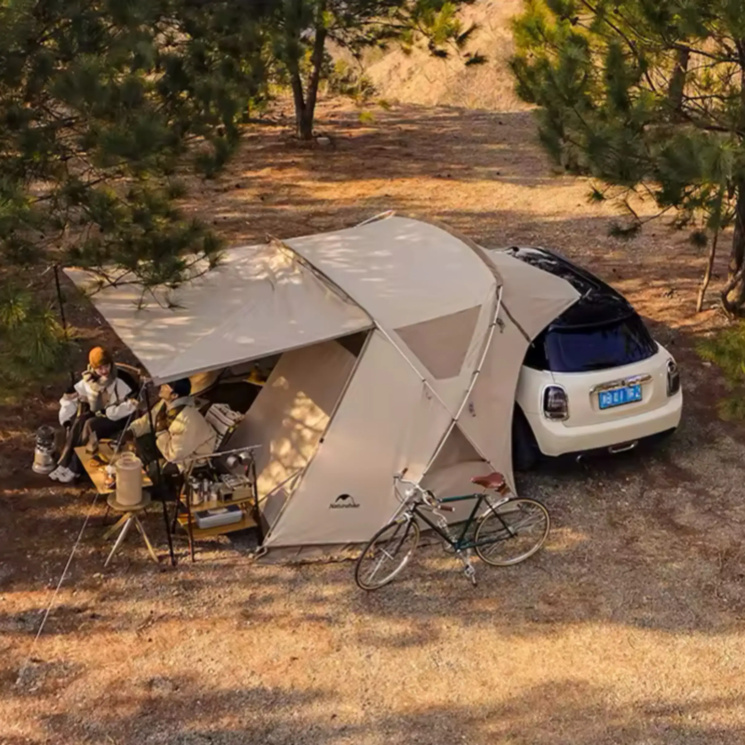 چادر جانبی ماشین Cloud Wild نیچرهایک مدل CNH22ZP014