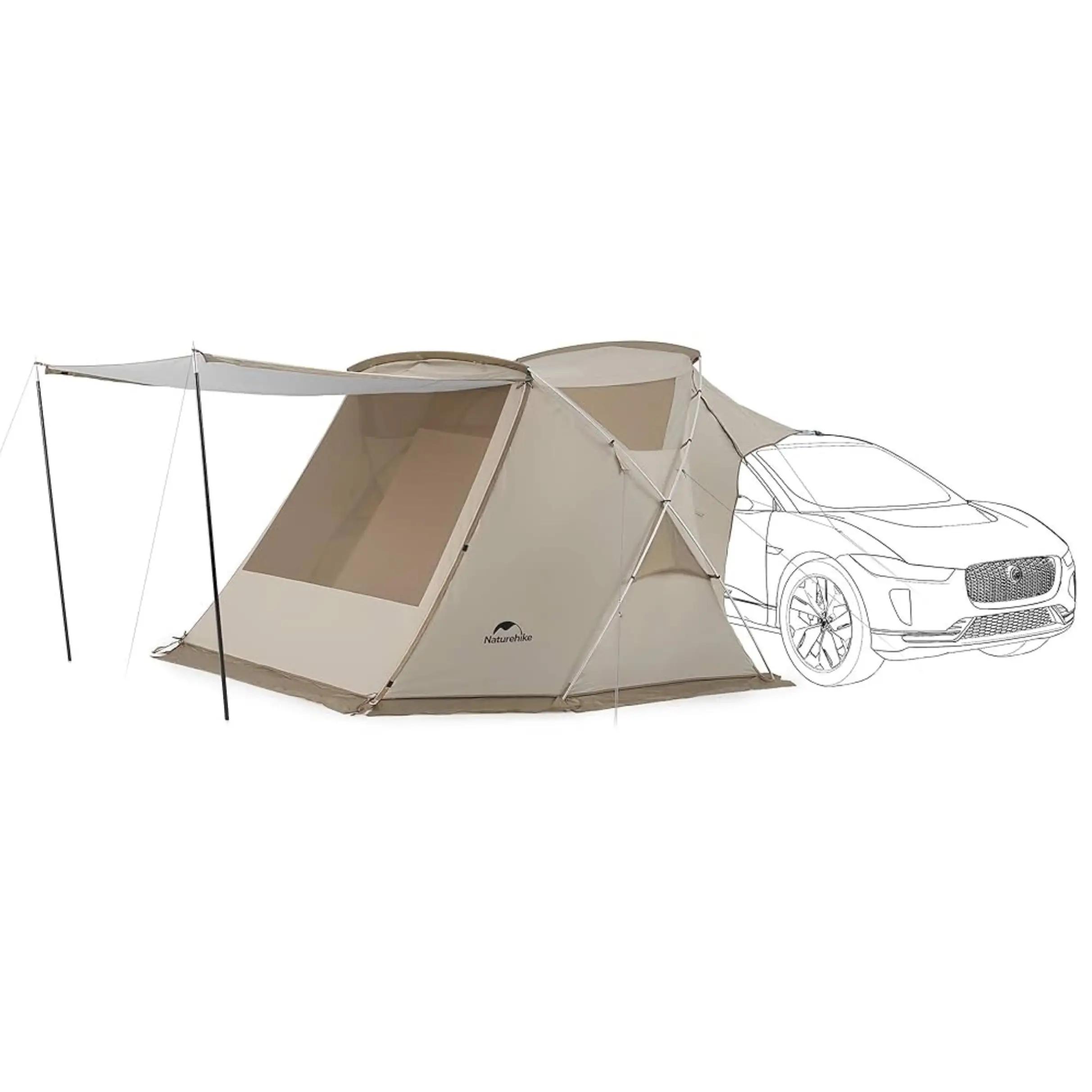 چادر جانبی ماشین Cloud Wild نیچرهایک مدل CNH22ZP014