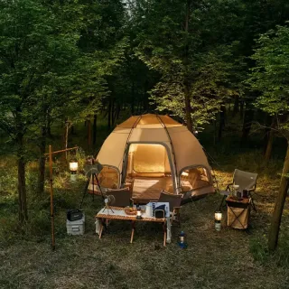 چادر هشت‌ ضلعی 3 الی 4 نفره نیچرهایک مدل NH22ZP012