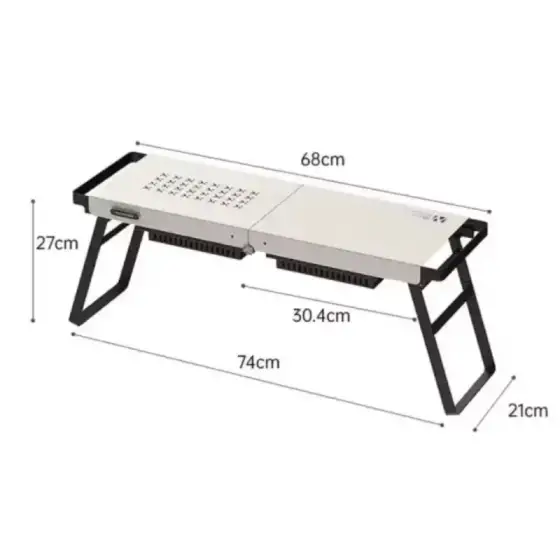 میز باربیکیو تاشو نیچرهایک مدل CNK2300013