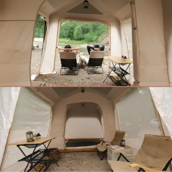 چادر کمپینگ 4-6 نفره کینگ کمپ مدل KT2414 KHAKI