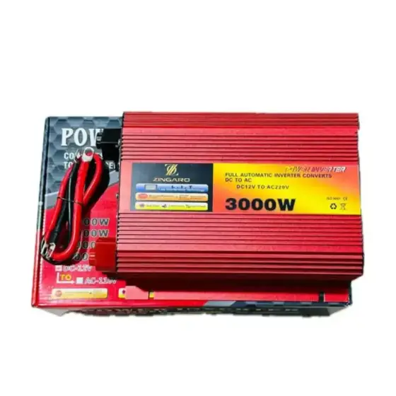 اینورتر، مبدل برق خودرو 12 به 220 ولت زینگارو مدل 3000W