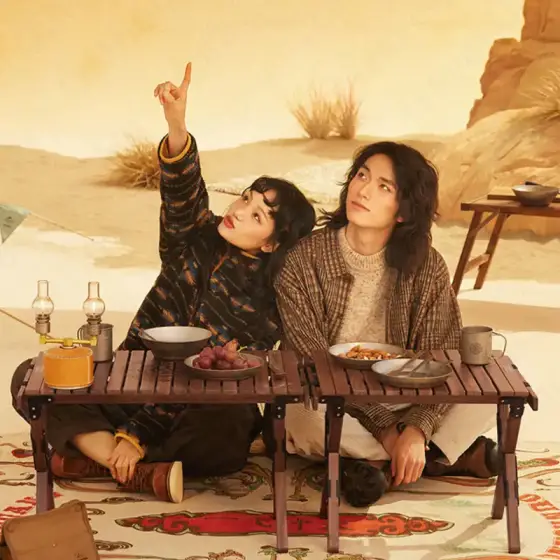 میز چوبی تاشو نیچرهایک مدل NH21JJ001