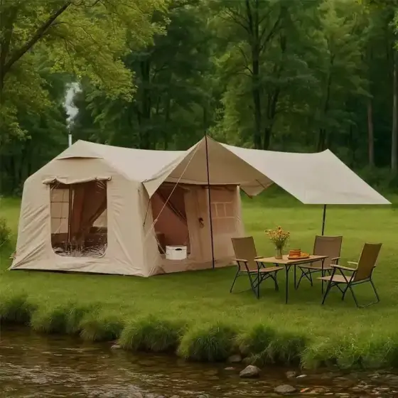 چادر بادی سایبان‌ دار برزنتی چانوداگ