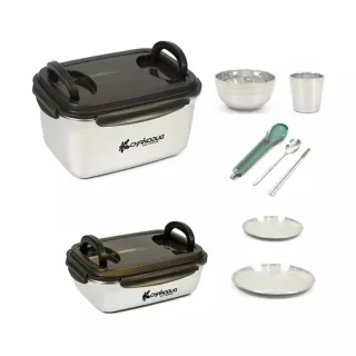ست ظروف استیل کمپینگ چانوداگ مدل FX-9372