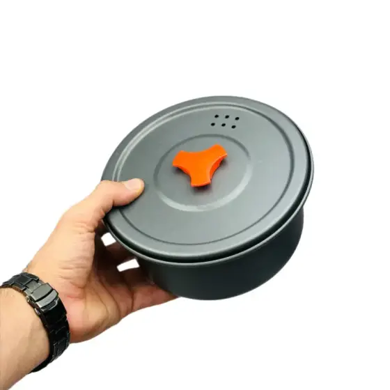 ست ظروف اشپزی و اجاق کمپینگ